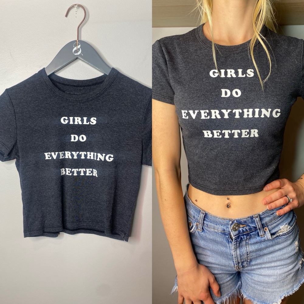 OU “Girls Do Everything Better” Baby Tee